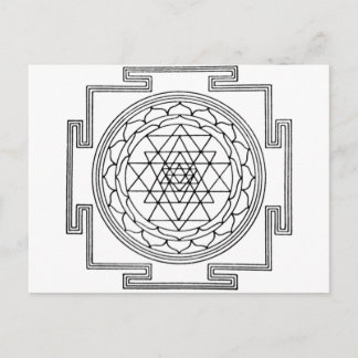 Postal Sri Yantra Mandala