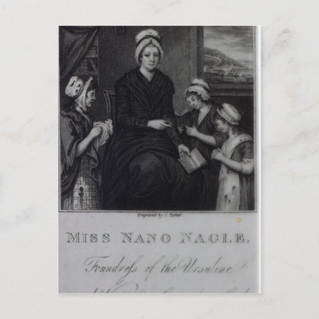 Postal Srta. Nano Nagle, 1809 (Anverso)