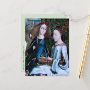 Postal SS. Ágata y Cristina (detalle; M 070)