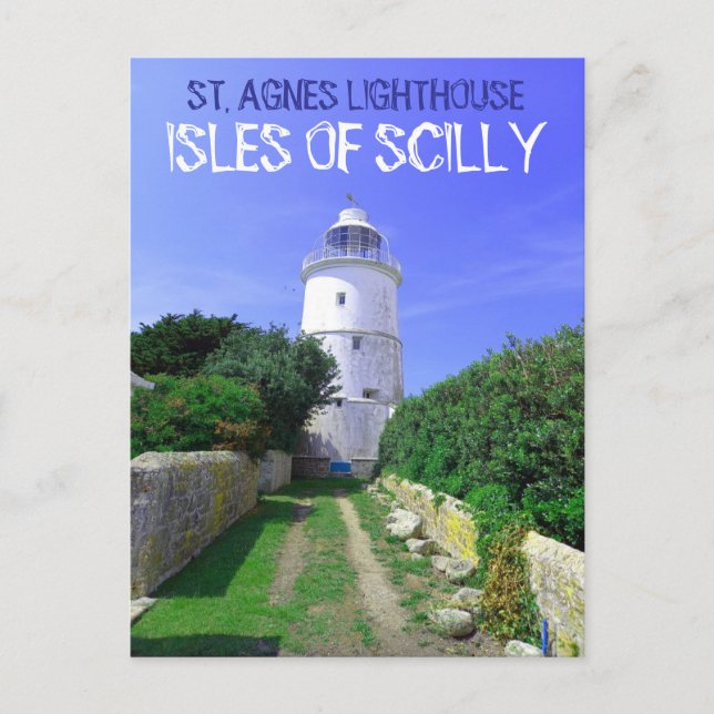 Postal St. Agnes Leuchtturm - Isles Of Scilly (Anverso)