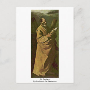 Postal St. Andrew De Zurbaran De Francisco