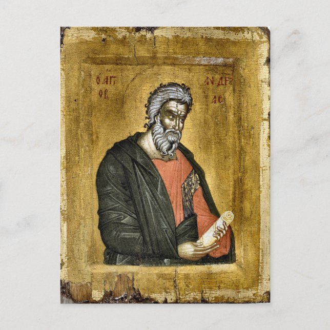 Postal St. Andrew, el primer llamado (Anverso)