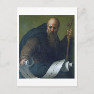 Postal St. Anthony Abbot (c.251-356) c.1518-19 (petróleo