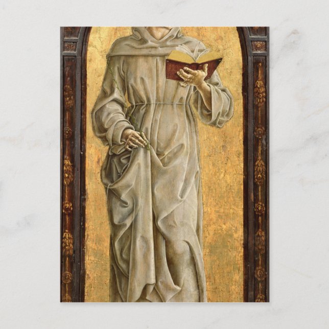 Postal St. Anthony de Padua Reading (Anverso)