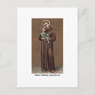 Postal St. Anthony Reza Por Nosotros