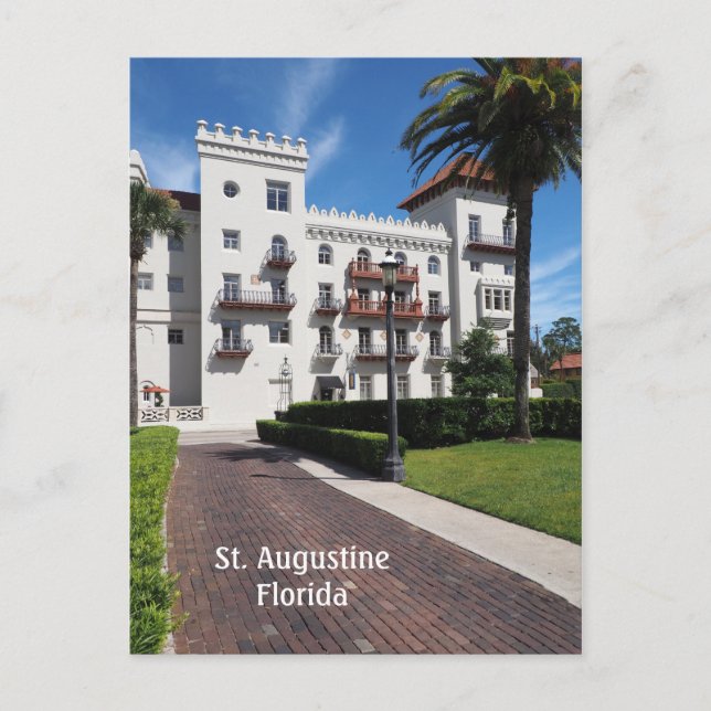 Postal St. Augustine Florida (Anverso)