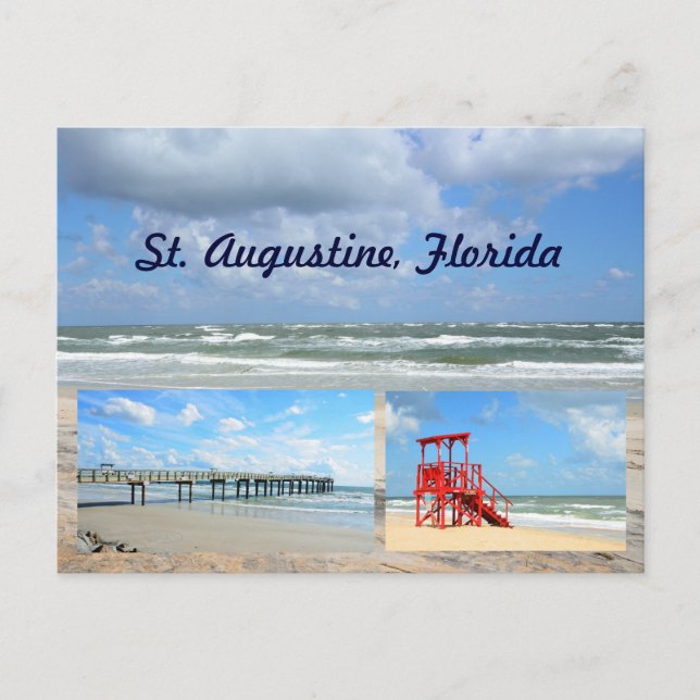 Postal St. Augustine Florida (Anverso)