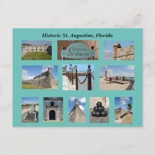 Postal St. Augustine histórico, Florida