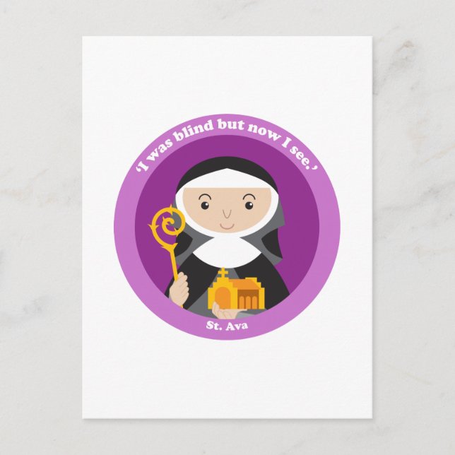 Postal St. Ava (Anverso)