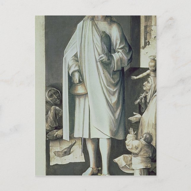 Postal St. Bavo, exterior del ala derecha (Anverso)