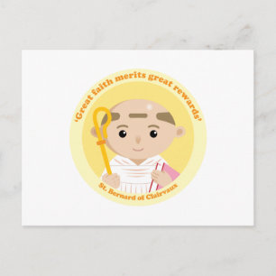 Postal St Bernard de Clairvaux