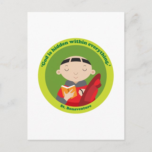 Postal St. Bonaventure (Anverso)