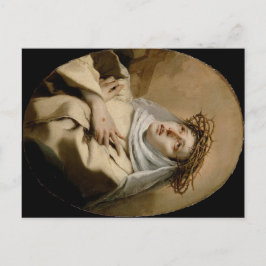 Postal St. Catherine of Siena Hl. Katharina Siena Tiepolo