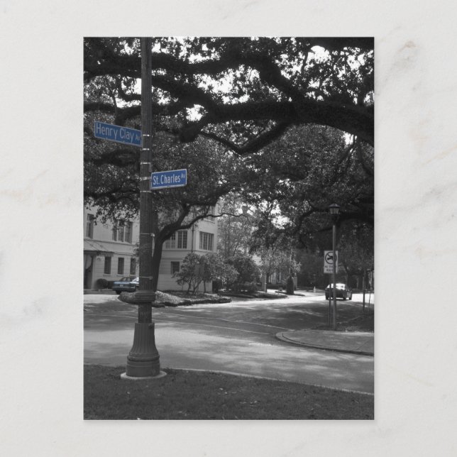 Postal St Charles y Henry Clay (Anverso)