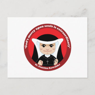 Postal St. Faustina Kowalska