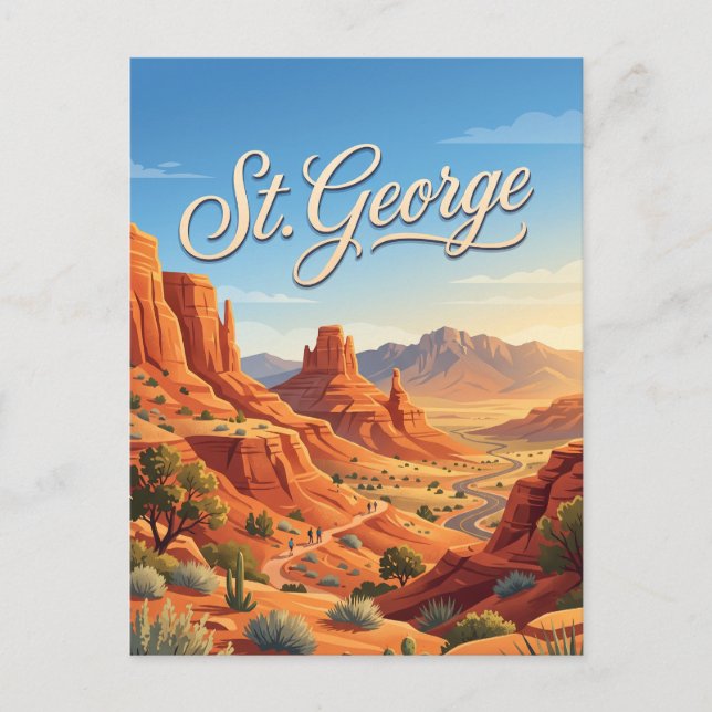 Postal St. George, Utah (Anverso)