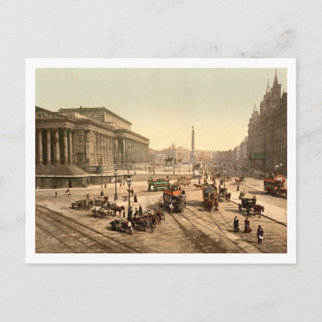 Postal St George's Hall, Liverpool, Merseyside, Inglaterr (Anverso)
