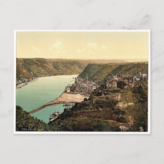 Postal St. Goar, el Rin, Alemania rara fotocámara