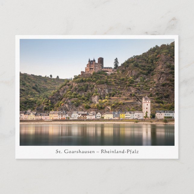 Postal St. Goarshausen - Burg Katz (Anverso)