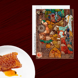 Postal St Gobnait Drives Off Cattle Raiders with Bees