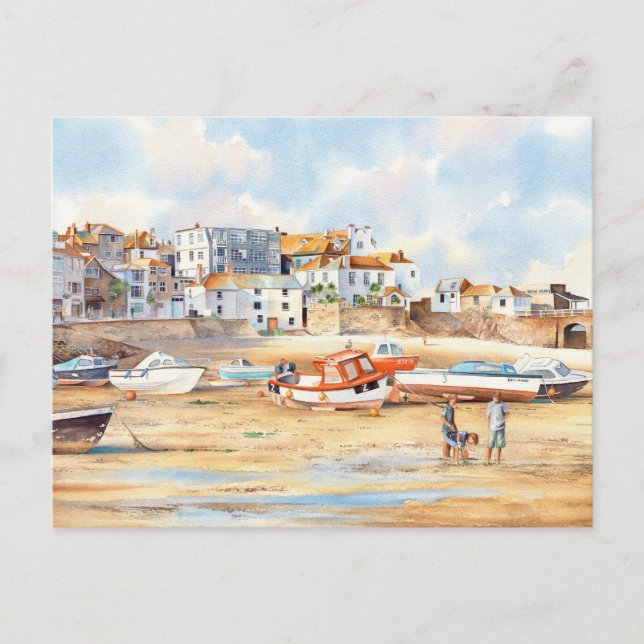Postal St. Ives, Cornwall (Anverso)