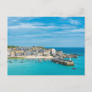 Postal St. Ives Cornwall England, Reino Unido de Europa