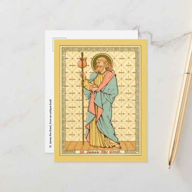Postal St. James the Greater (RLS 05) (Anverso/Reverso In Situ)