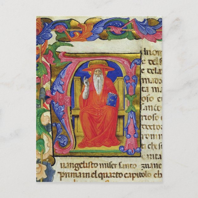 Postal St. Jerome (Anverso)