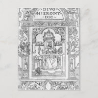 St. Jerome en su estudio