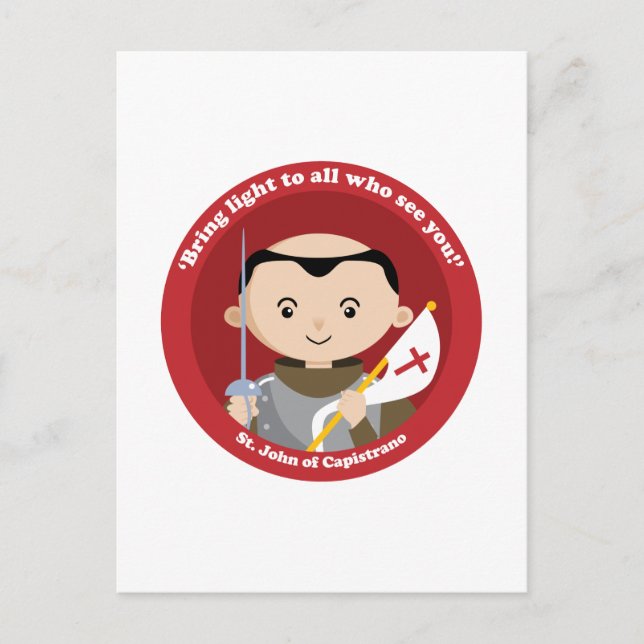 Postal St. John Capistrano (Anverso)