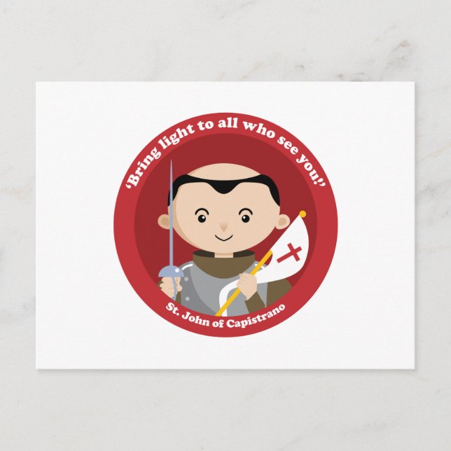 Postal St. John Capistrano (Anverso)