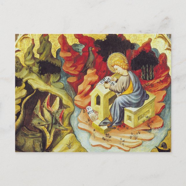 Postal St. John en Patmos (Anverso)