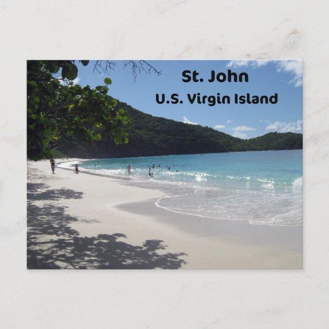 Postal St. John, Islas Vírgenes Estadounidenses (Anverso)