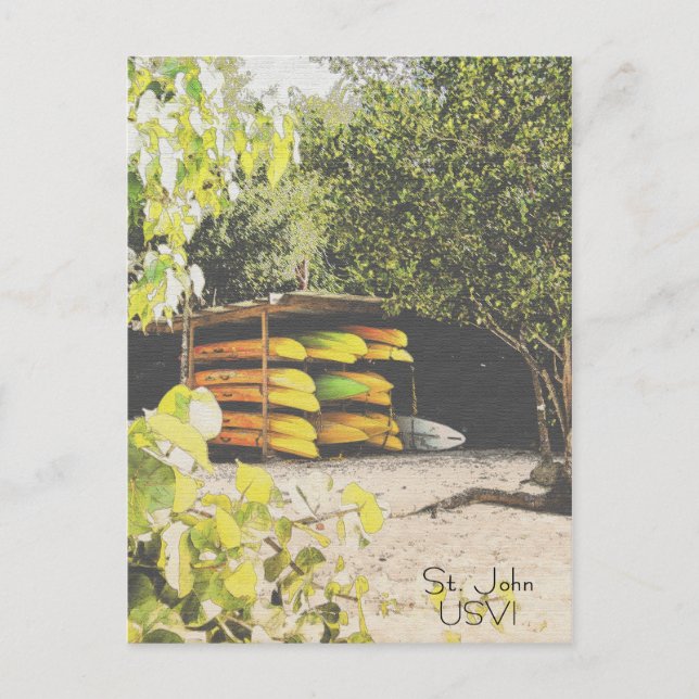 Postal St. John USVI (Anverso)