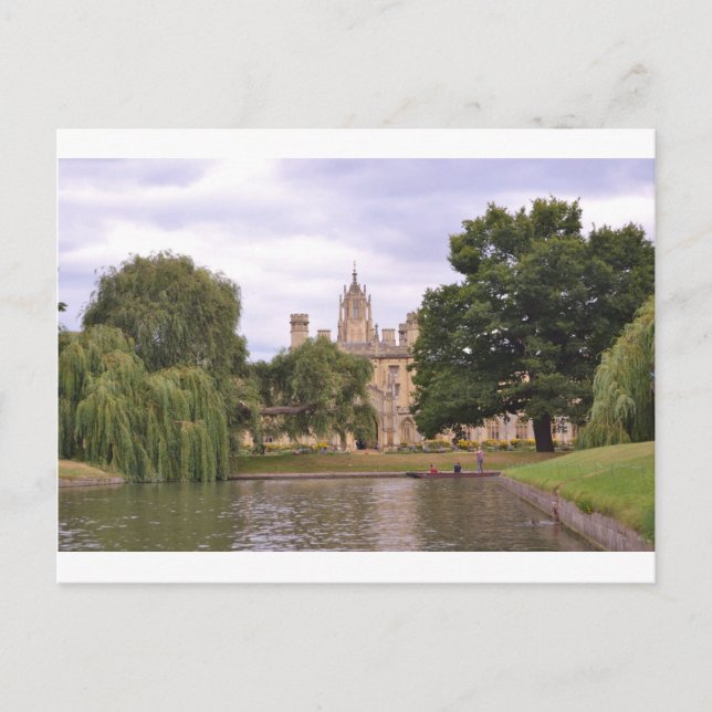 Postal St. John's College Cambridge (Anverso)