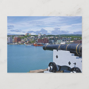 Postal St. John's, Terranova, Canadá, el paseo marítimo