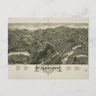 Postal St. Johnsbury Vermont 1884