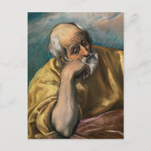 Postal St. Joseph by El Greco (Anverso)