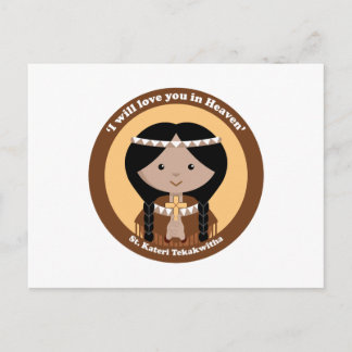 Postal St. Kateri Tekakwitha