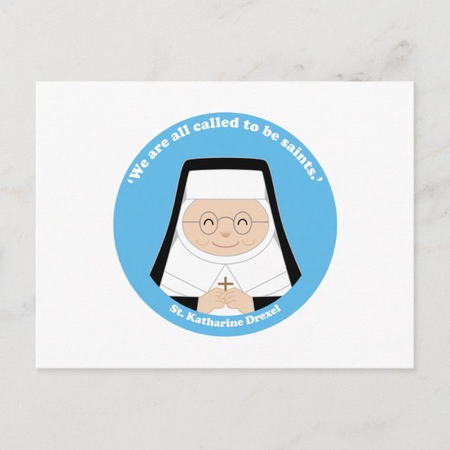 Postal St. Katharine Drexel (Anverso)