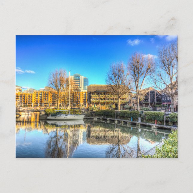 Postal St Katherines Dock London (Anverso)