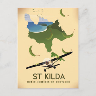 Postal St Kilda, Hébridas Exteriores Escocia