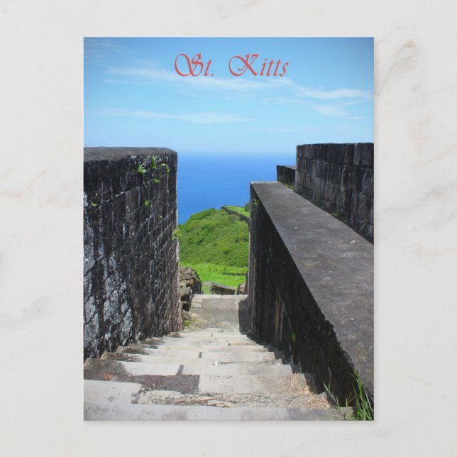 Postal St. Kitts PostCard (Anverso)
