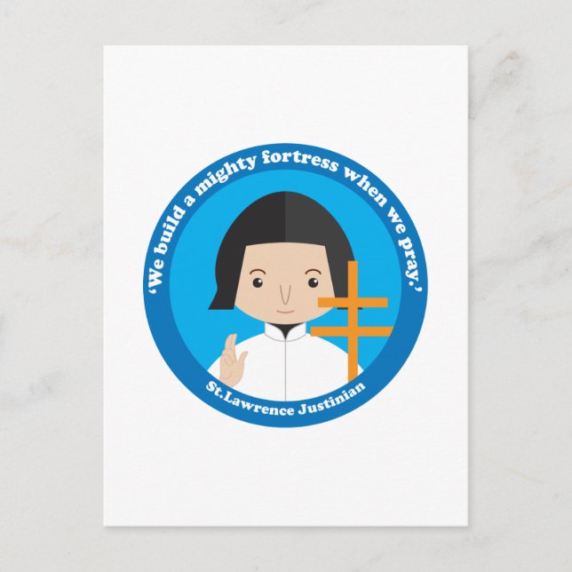 Postal St. Lawrence Justinian (Anverso)