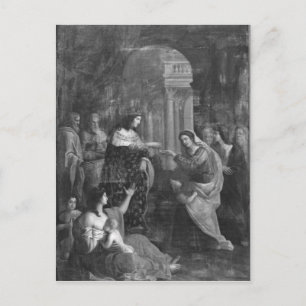 Postal St. Louis distribuyendo limosnas