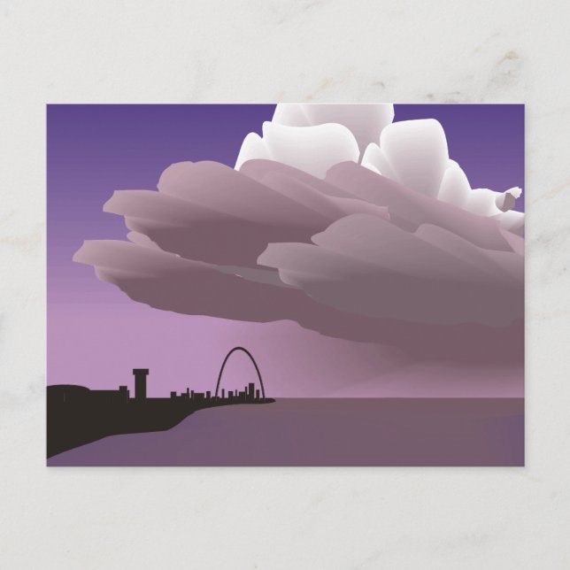 Postal St Louis - El espíritu (Anverso)