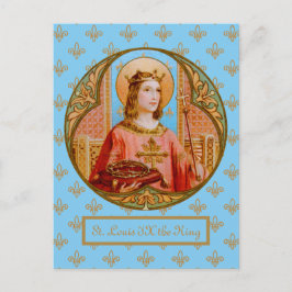 Postal St. Louis IX the King (BK 004)