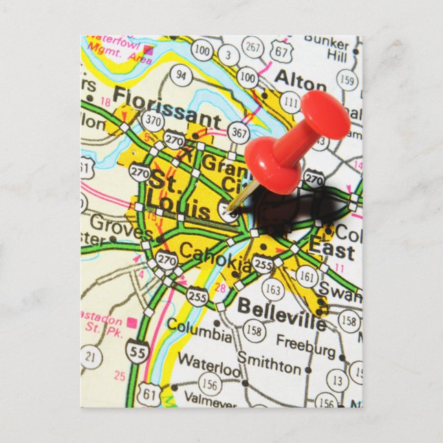 Postal St. Louis, Missouri (Anverso)