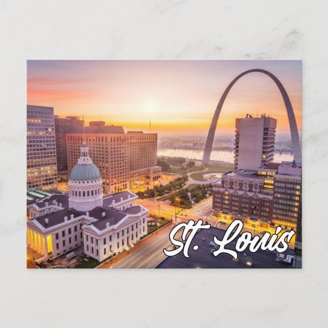 Postal St. Louis, Missouri, Estados Unidos (Anverso)