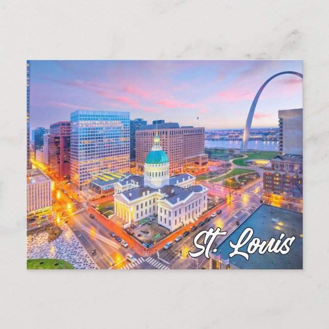 Postal St. Louis, Missouri, Estados Unidos (Anverso)